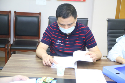 2020年5月10日各级部门联合调研我园开园工作准备