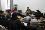 2013年1月17日接待综合治理管理委员会
